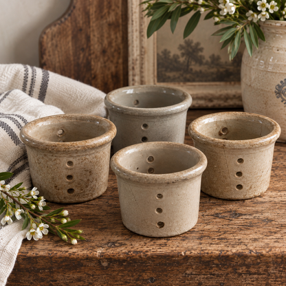 Antique Stoneware Cheese Mould