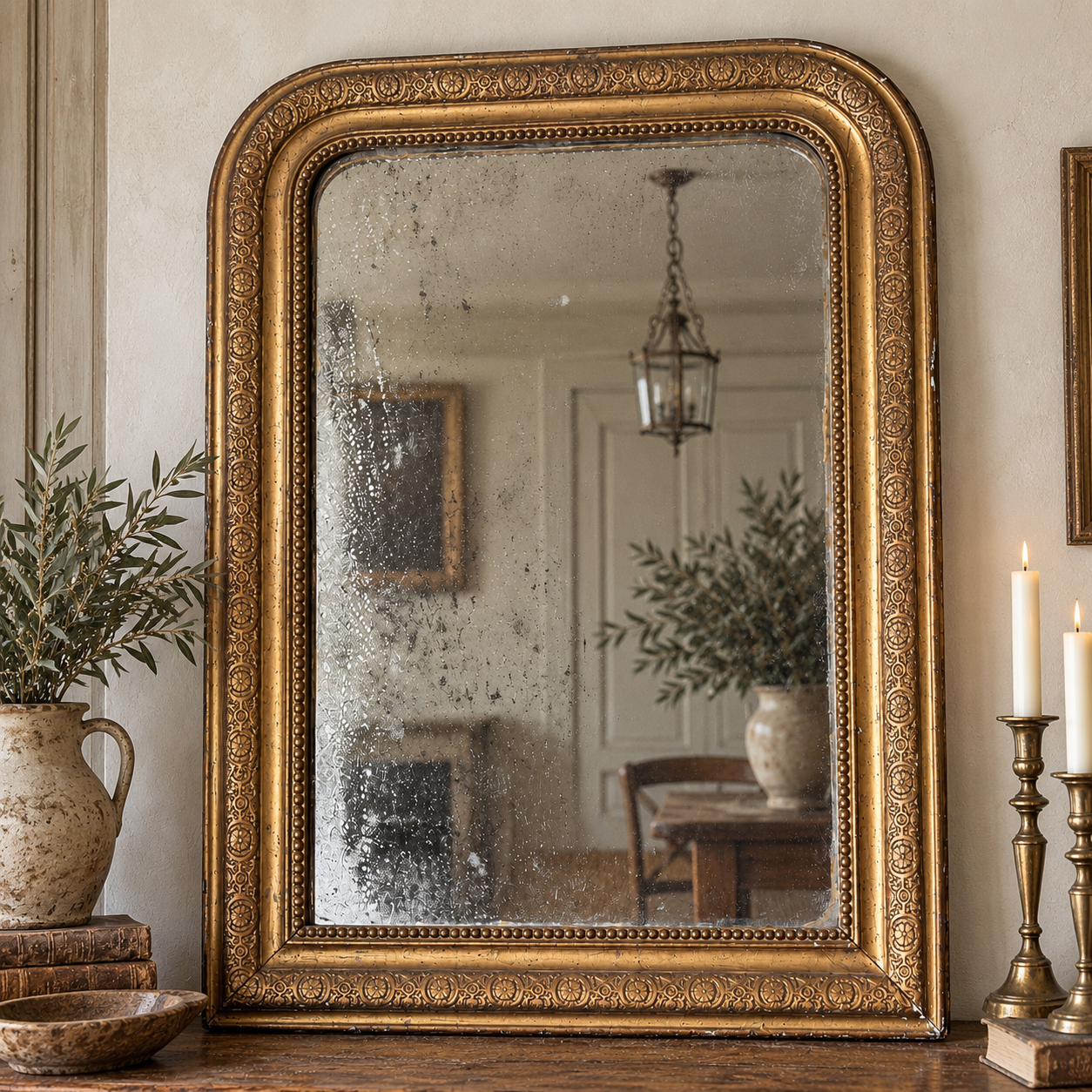Antique 19th Century Gilt Mirror | c.1880