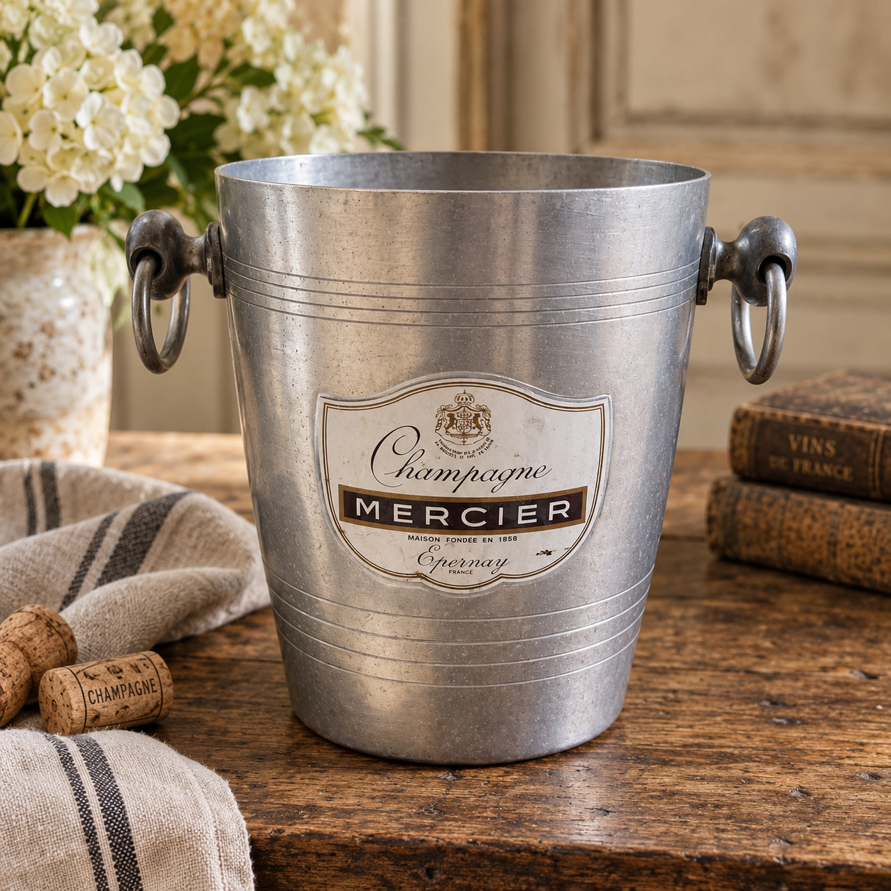 Vintage French Champagne Mercier Cooler