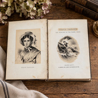 Antique 1886 Grace Darling – The Heroine of the Farne Islands