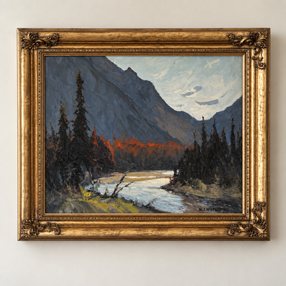 William John Hopkinson — Evening – Vermilion River, B.C.