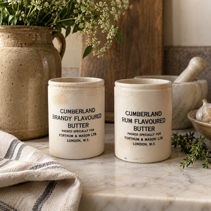 Vintage Fortnum & Mason Cumberland Butter Pot