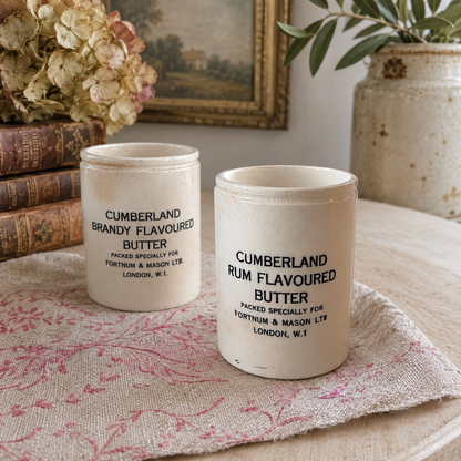 Vintage Fortnum & Mason Cumberland Butter Pot