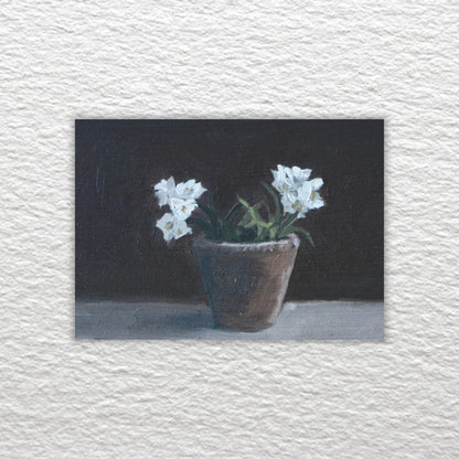 “April’s Embrace” (Framed) 5x7”