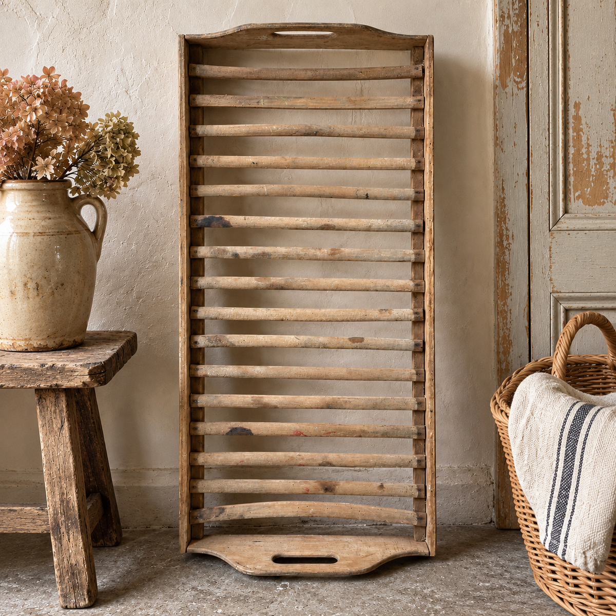 Antique French Fruit Drying Rack | c. 1900