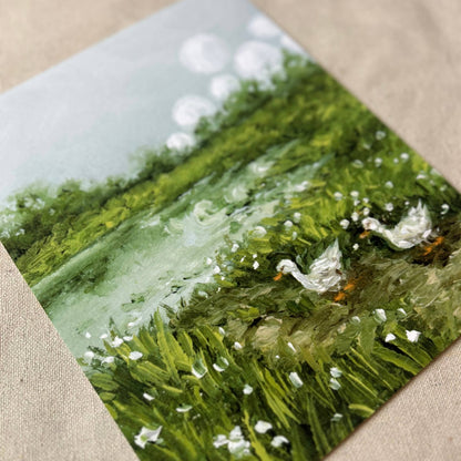 "Whispers of Water and Wind" Fine Art Print (framed)