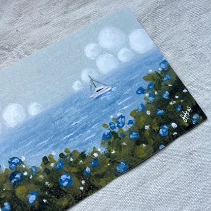 "Cerulean Vista" Fine Art Print (framed)
