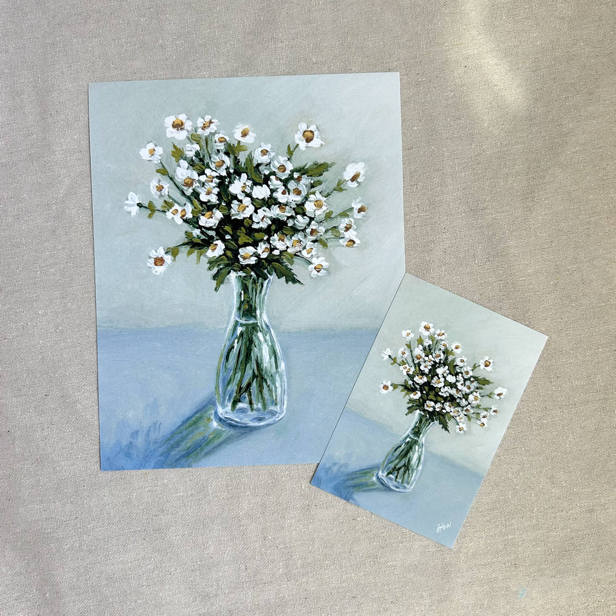 "Grocery Store Flowers" Fine Art Print (framed)