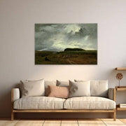 The Storm Vintage Art Print on Canvas in floating frame