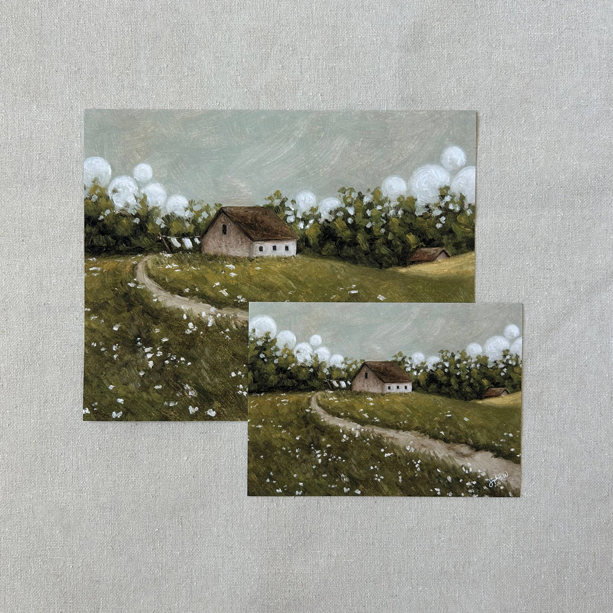 "Simple Living" Fine Art Print (framed)