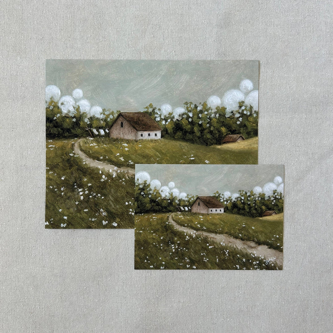 "Simple Living" Fine Art Print (framed)