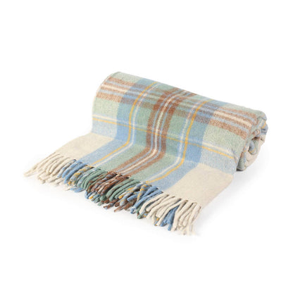 Tartan Tweed- Stewart Blue Muted