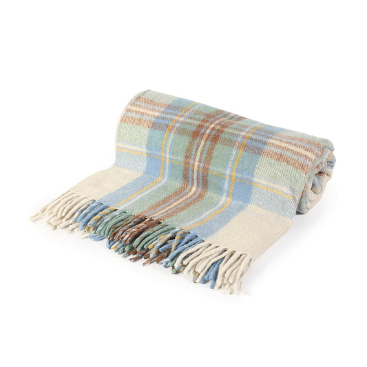 Tartan Tweed- Stewart Blue Muted