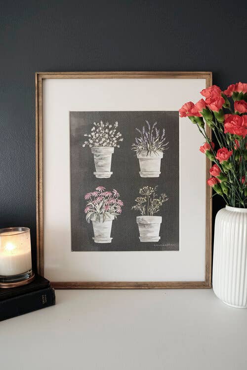 Potted Herb Chart