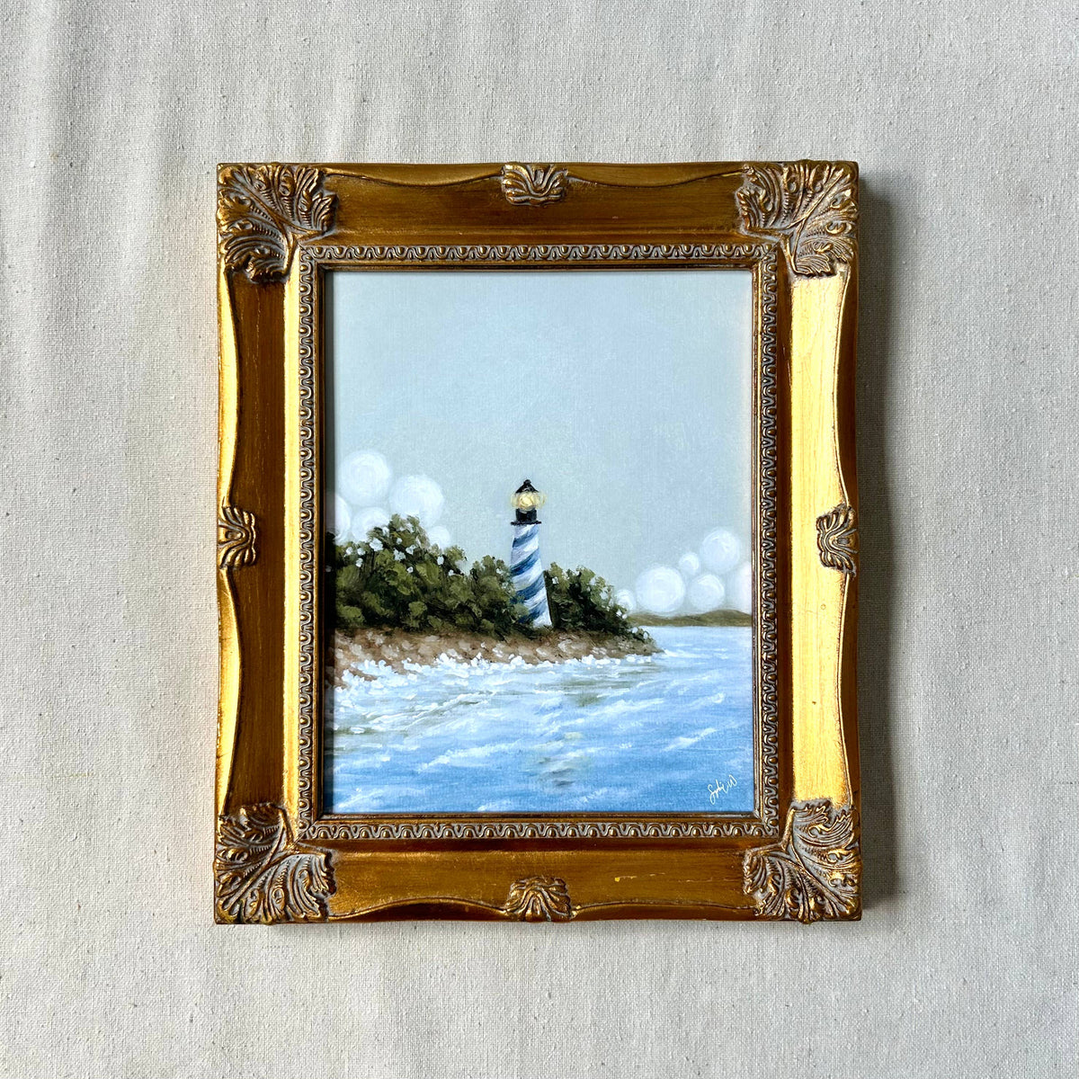 "Salty Shoal" Fine Art Print (framed)