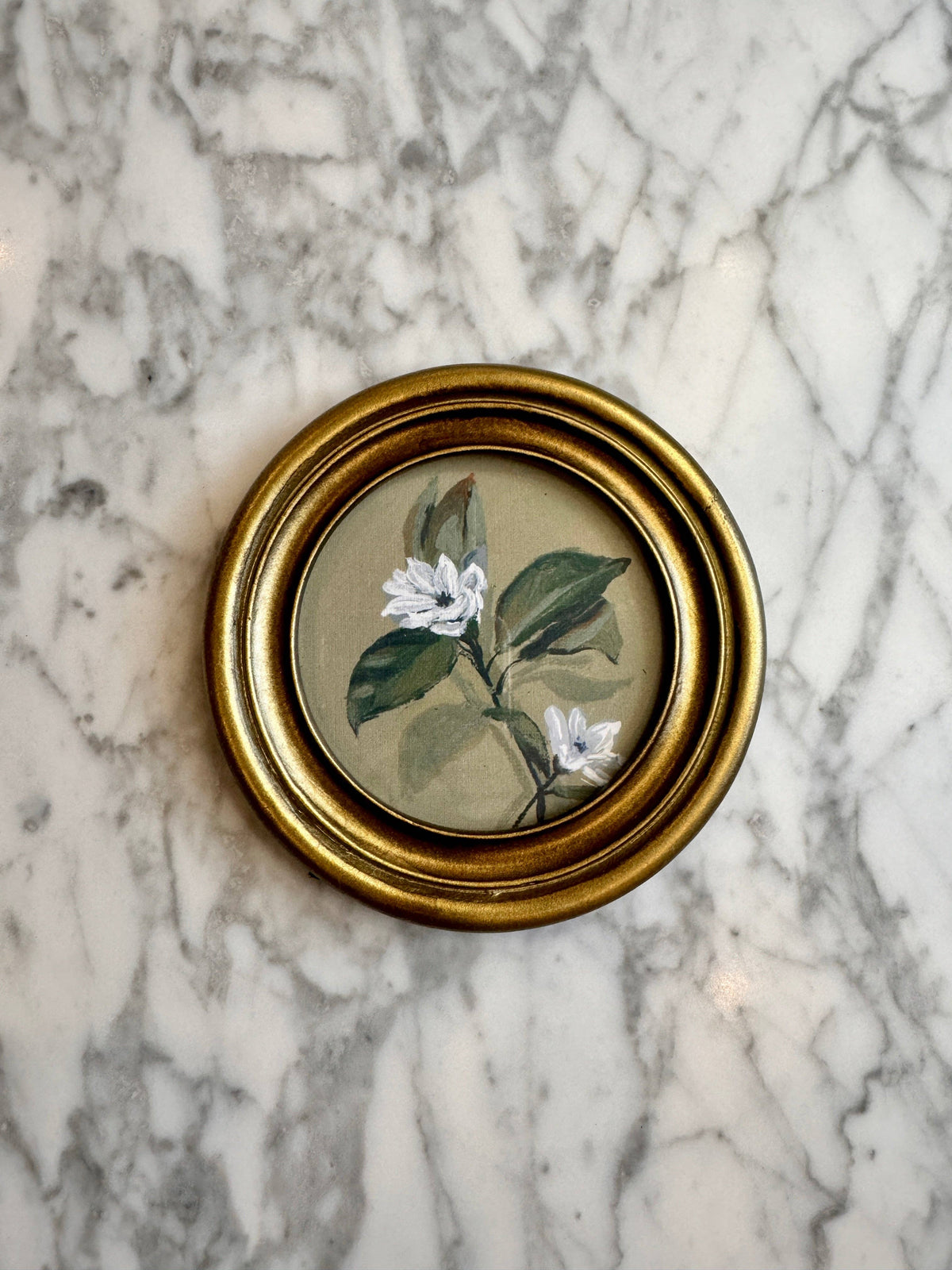 "Magnolia Mini"(framed)