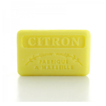 Lemon - French soap with organic shea butter 125g