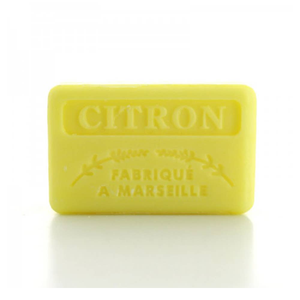 Lemon - French soap with organic shea butter 125g