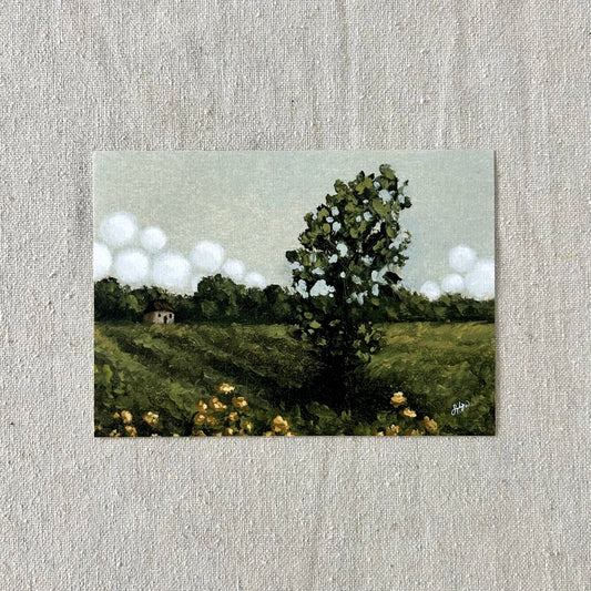"The Linden Tree" Fine Art Print (framed)