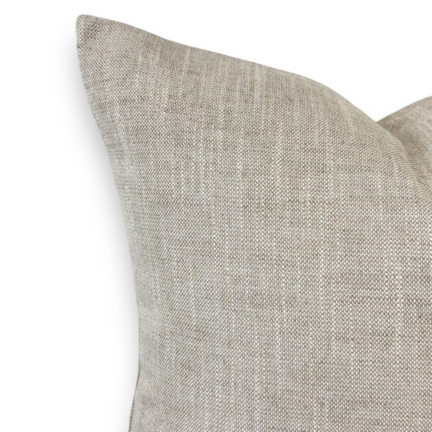 Lancaster | Natural oatmeal weave pillow cover- Multiple Sizes