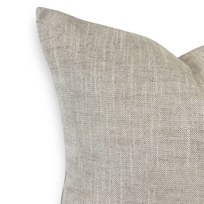 Lancaster | Natural oatmeal weave pillow cover- Multiple Sizes