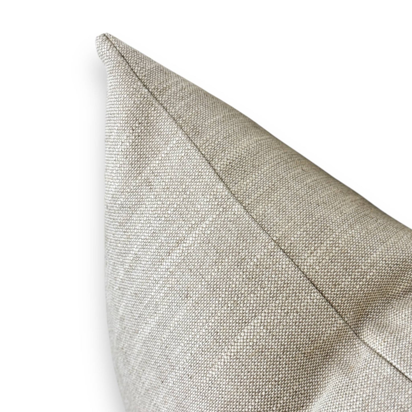 Lancaster | Natural oatmeal weave pillow cover- Multiple Sizes
