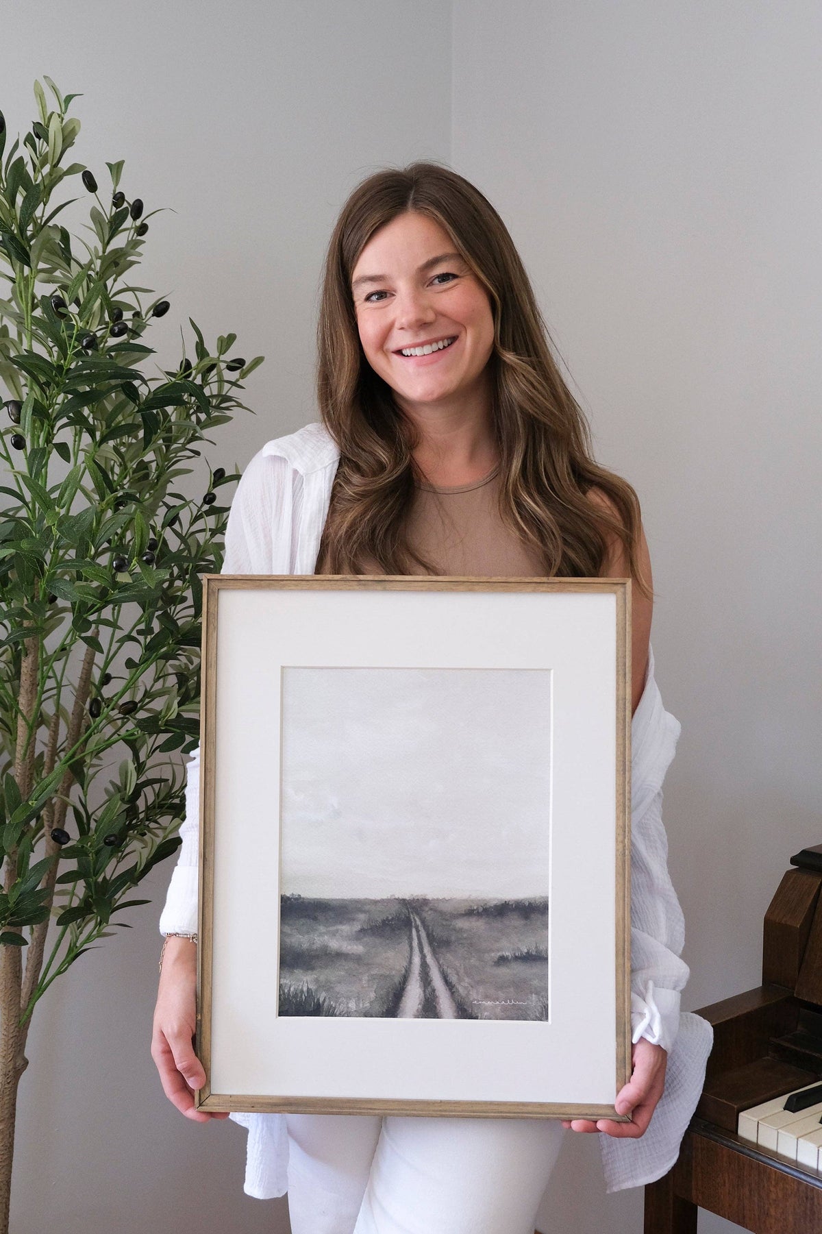 Tractor Trail (framed)