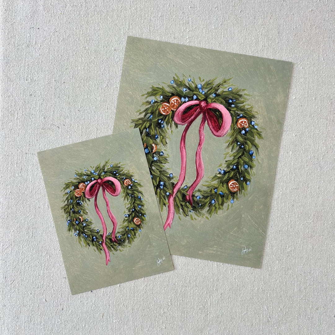 "Winter's Welcome" Framed Fine Art Print