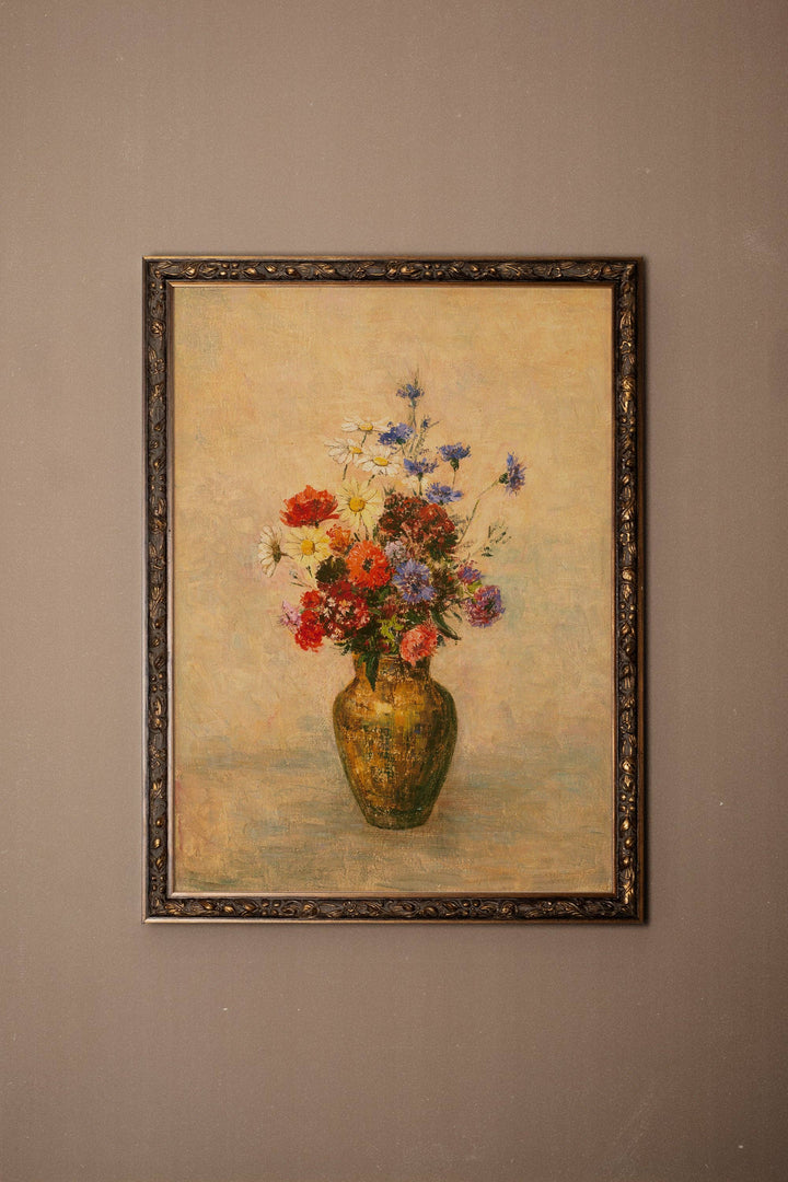 FRAGRANCE OF THE PAST, VINTAGE BRONZE FRAME