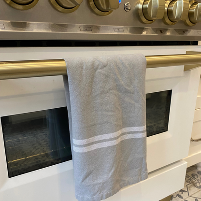 Recycled Cotton Tea Towel - Granite