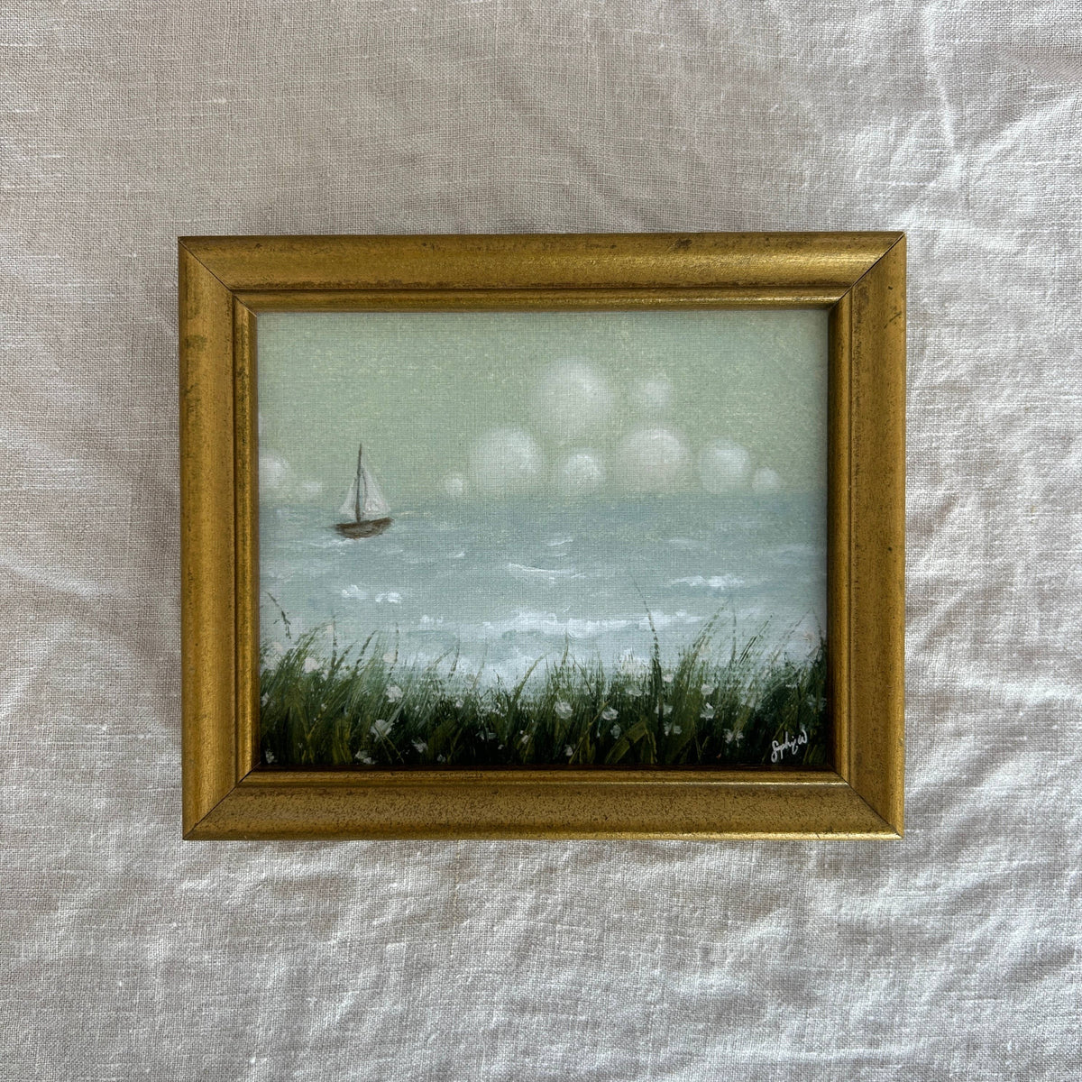 "Windward Sails" Fine Art Print (framed)