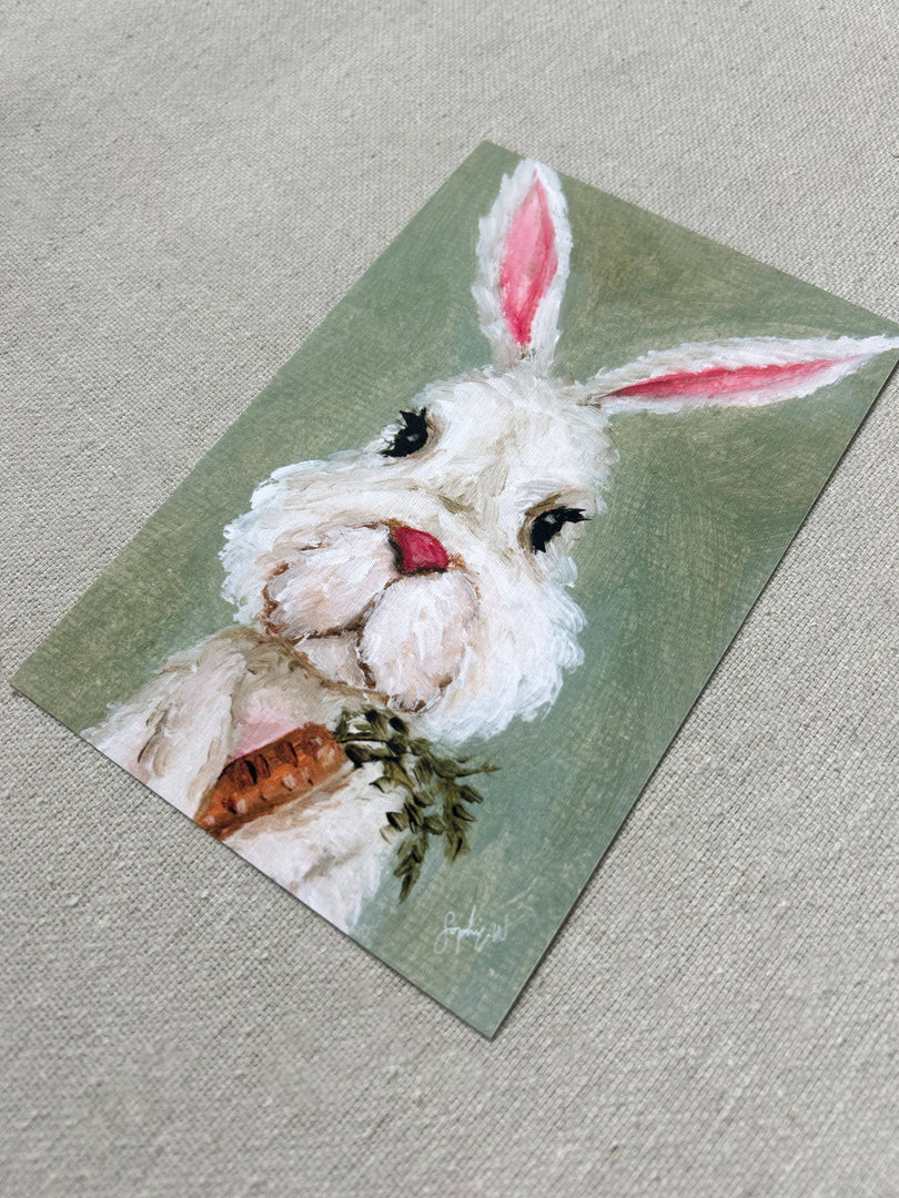 "Rufus Rabbit" Fine Art Print (Framed)