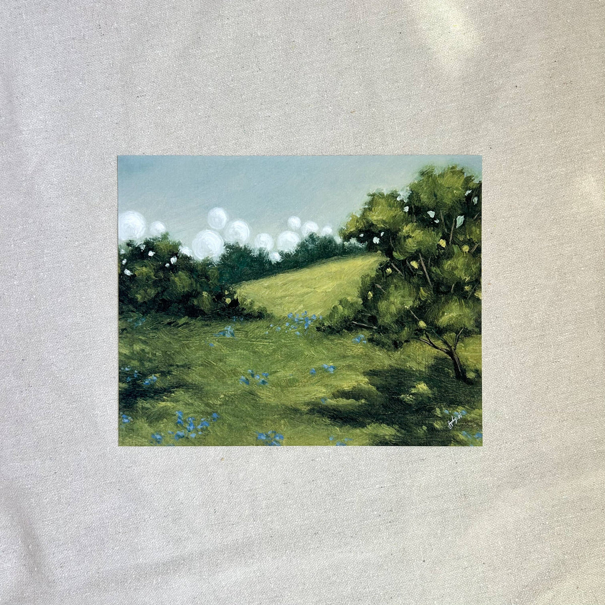 "Spring Green" Fine Art Print (framed)