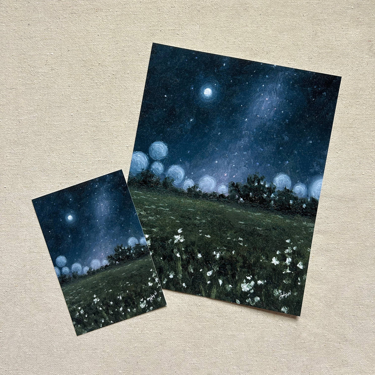 "Clouds Beneath the Cosmos" Fine Art Print (framed)