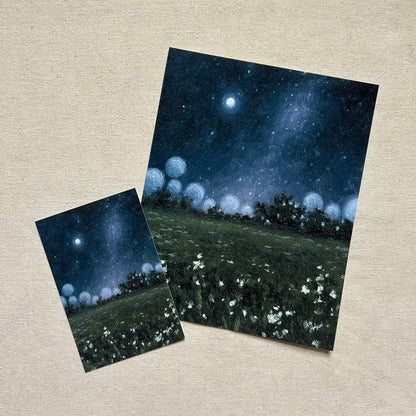 "Clouds Beneath the Cosmos" Fine Art Print (framed)