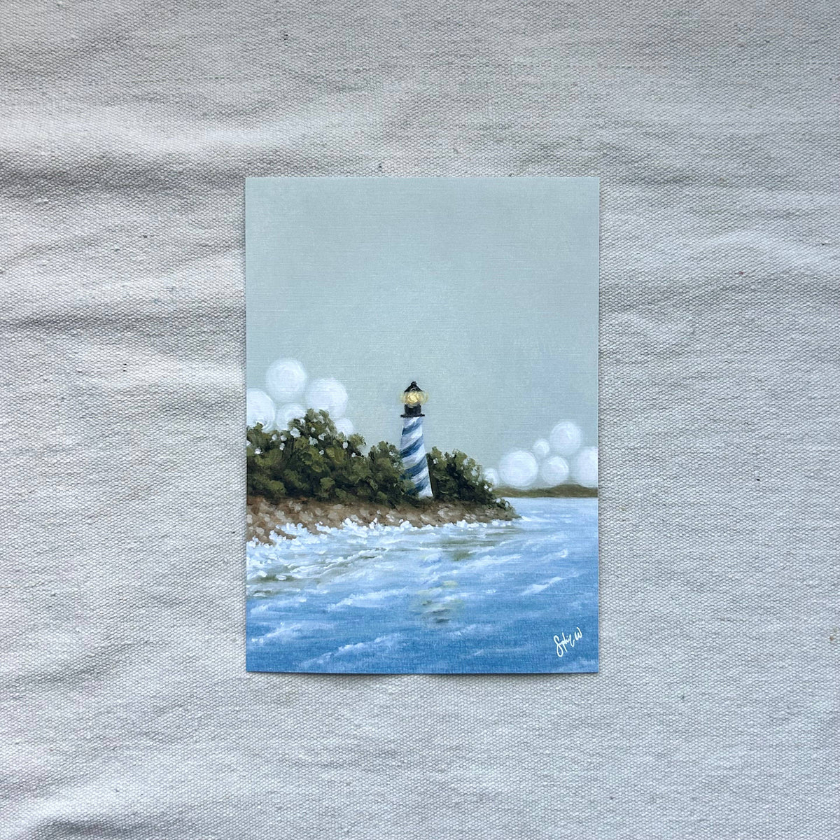 "Salty Shoal" Fine Art Print (framed)