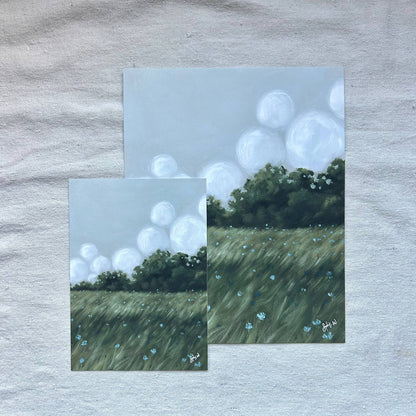 "Whisped Away" Fine Art Print (Framed)