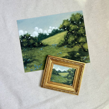 "Spring Green" Fine Art Print (framed)