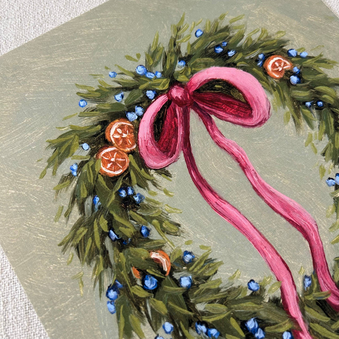 "Winter's Welcome" Framed Fine Art Print