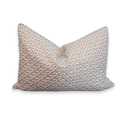 Signature Linen Olive Prairie Bud Pillow Cover