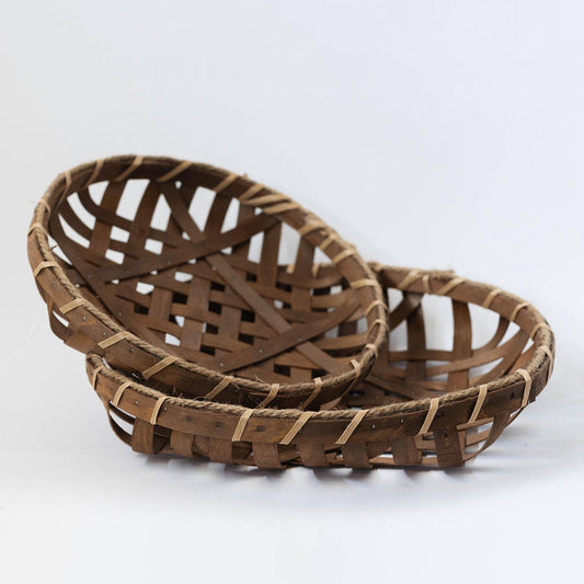 Woven Tray, Set of 2