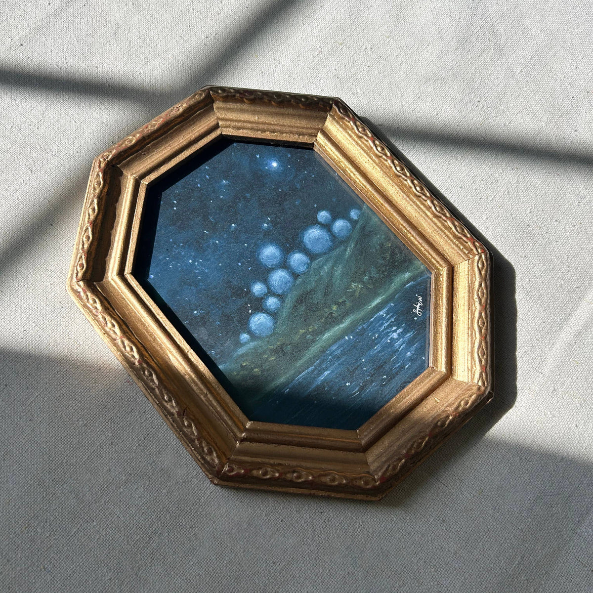 "A Sea of Moonlight" Fine Art Print  (framed)