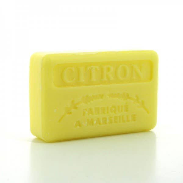 Lemon - French soap with organic shea butter 125g