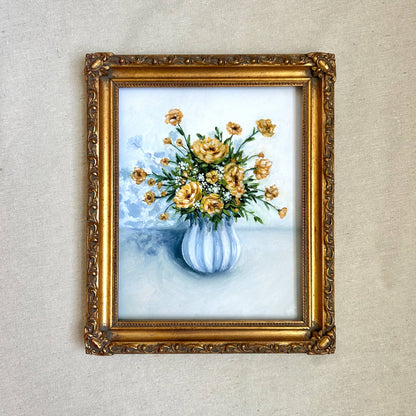 "Marigolds" Fine Art Print (framed)